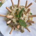 El cooksnap de Lara Aragon " El SARAO DE LARA" cuando hizo Hummus de hierbabuena.