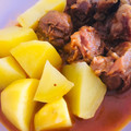 El cooksnap de vparche cuando hizo Carrilleras al pimentón con patatas Thermomix para 2.