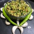 Anita Desai's cooksnap of when they made झणझणीत हिरवी मिरची ठेचा (hirvi mirchi thecha recipe in marathi).
