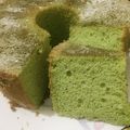 Cooksnap dari Dapur Nekda untuk resep Chiffon Pandan Keju (Gluten Free)