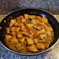 El cooksnap de Monica Gomez cuando hizo Pechuga de pollo en salsa.