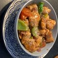 Sahana 's cooksnap of when they made Chilli chicken.