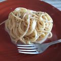 il Sandra quando ha preparato Cacio e pepe
