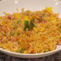 El cooksnap de Becky cuando hizo Arroz frito tipo China.