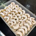 lajosné farkas Cooksnap-ja, amikor elkészítette a(z) Klasszikus hókifli receptet.