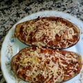 El cooksnap de Dimas Dimas cuando hizo Berenjenas rellenas de carne de cerdo.