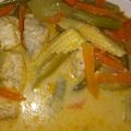 Cooksnap dari Cendrawasih Tandoyo untuk resep Lodeh BunTEl AJa(Buncis Tahu Wortel Ayam Jagung)
