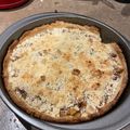 El cooksnap de Belén Arancibia cuando hizo Kuchen de manzana con migas.