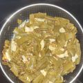 El cooksnap de Patricia A cuando hizo Judías verdes con jamón.