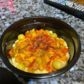 El cooksnap de Sergio cuando hizo Cous cous con verdura y pollo.