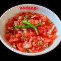  Vedangi Kokate's cooksnap of when they made Tamater ka bharta.