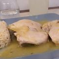 El cooksnap de German Blanca cuando hizo Pollo en salsa de cítricos.