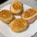 El cooksnap de Alicita cuando hizo Pan en sartén tipo Muffins ingleses.