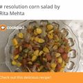 Rita mehta's cooksnap of when they made Corn salad.