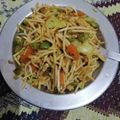 Sadhana Parihar का कुकस्नैप जब उन्होंने चाउमिन (chowmein Recipe in hindi) बनाया था।