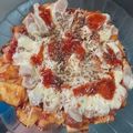 Cooksnap dari Andrettyn Febbry untuk resep Pizza roti tawar teflon / wajan