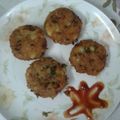 Rita mehta का कुकस्नैप जब उन्होंने साबूदाना वडा (sabudana vada recipe in Hindi) बनाया था।
