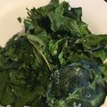 Christie's cooksnap of when they made Heathy spinach crisps.