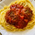 El cooksnap de J Contreras Jorquera cuando hizo Albóndigas.