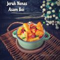 Cooksnap Norashikin Rahmat semasa beliau membuat Jeruk Nenas Asam Boi.