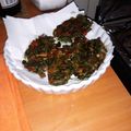 El cooksnap de viviana cuando hizo Fritos de acelga.