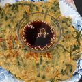 Cooksnap dari Florencia untuk resep Pajeon Chijimi aka Pancake Kucai ala Korea