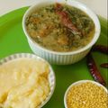 Lakshmi Sridharan Ph D's cooksnap of when they made Moringa Leaves Dal.