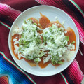 El cooksnap de poramoralhambre cuando hizo Tlacoyos ahogados en salsa de pasilla.