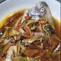 Cooksnap dari Fide's creation untuk resep Steamed snake head CANTONESSE STYLE