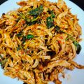 Cooksnap dari evelyn chenisia untuk resep Ayam suwir kemangi bumbu bali