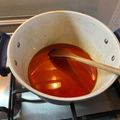 El cooksnap de Noel Pirri cuando hizo 🔶 Caramelo líquido para flan o budín de pan.