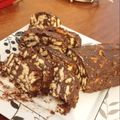 El cooksnap de Melanie cuando hizo Salchichón de chocolate.
