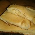 El cooksnap de Lore Gonzalez cuando hizo Fainá de queso.