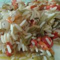 El cooksnap de Elsa Arias cuando hizo Arroz estilo oriental.