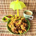 Manisha Sampat's cooksnap of when they made Corn fritters.