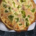 El cooksnap de Mery Joe cuando hizo Quiche de brócoli y salmón.