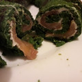 El cooksnap de Neus cuando hizo Rollitos de espinacas y salmón.