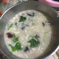 阿麟 的 隔夜飯再利用~皮蛋肉末粥 cooksnap