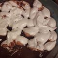 El cooksnap de Sandra Estefan cuando hizo CREMA DE MAICENA Y CHOCOLATE 🍫.