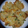 Leslie's cooksnap of when they made Baked Cheesey Cauliflower Rounds.