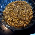 Naureen Khan Lodhi's cooksnap of when they made Lahori Chikar Cholay.