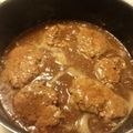 Mickey29's cooksnap of when they made Grandma's Salisbury Steaks and Gravy.