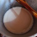 El cooksnap de Romina Lezcanl cuando hizo Dulce de leche.