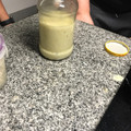 El cooksnap de Estrella Fernandez cuando hizo Salsa Cuatro Quesos.