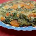 El cooksnap de Susana Leiva cuando hizo Tortilla de Verduras.