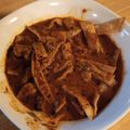 El cooksnap de Kary González cuando hizo Sopa Azteca.