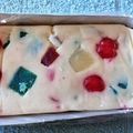 El cooksnap de doloresgomezgarcia cuando hizo Turrón de nata con frutas confitadas.