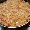 El cooksnap de arqlando15@gmail.com cuando hizo Pasta con salsa de tomate y chorizo.