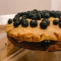El cooksnap de Wendy Xiao Man Liu cuando hizo Blondies veganos.