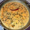 komal vora's cooksnap of when they made મેથી કઢી (Methi Kadhi Recipe In Gujarati).
